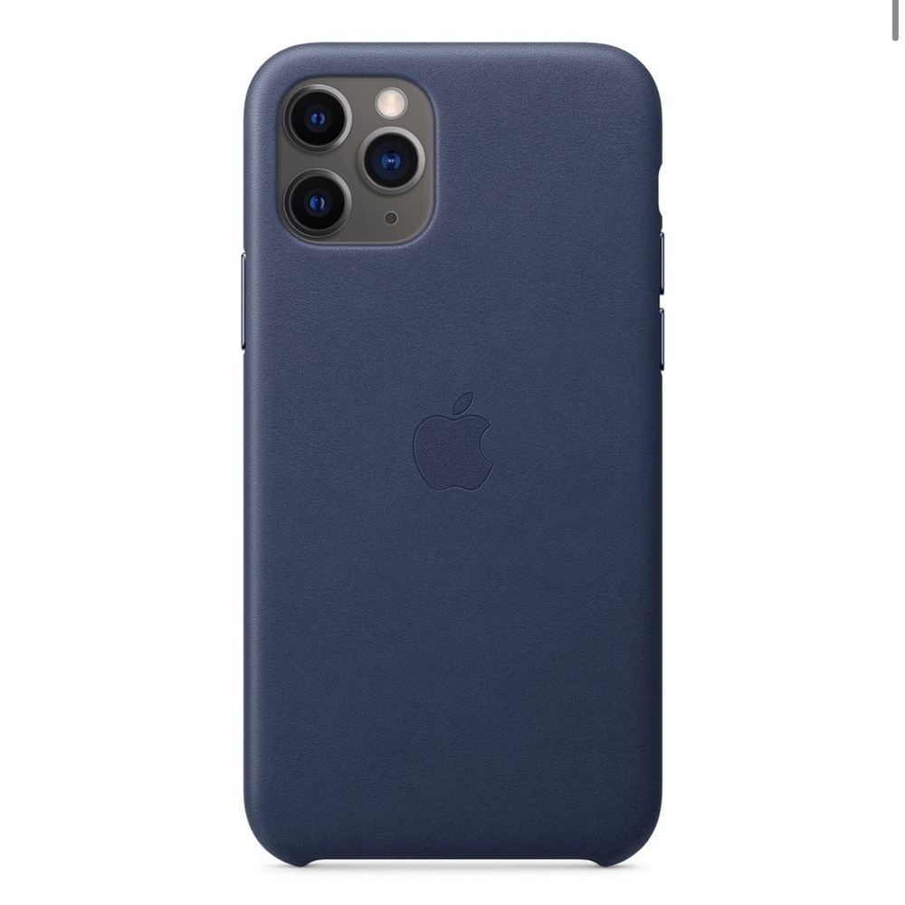 Apple iPhone 11 Pro Leather Case - Midnight Blue
